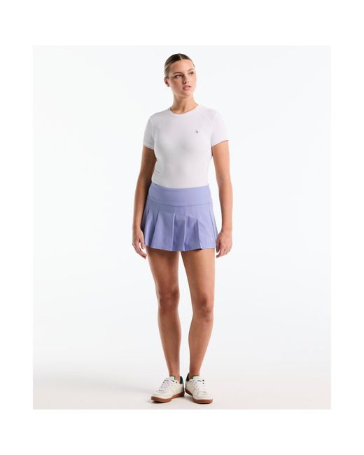 Original Penguin Blue Women's Pleated Tennis Skort In Pale Iris for men