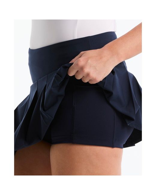 Original Penguin Blue Women's Pleated Tennis Skort In Black Iris for men