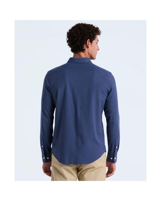 Original Penguin Blue Oxford Shirt In Sargasso Sea for men