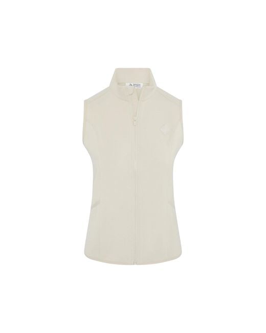Original Penguin Blue Women's Midweight Golf Vest In Silver Birch Heather for men