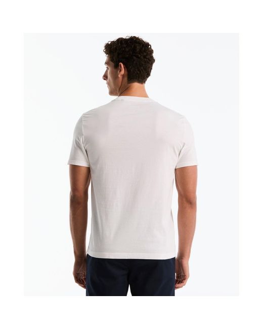 Original Penguin Stamp Logo Graphic T-shirt In Bright White for men