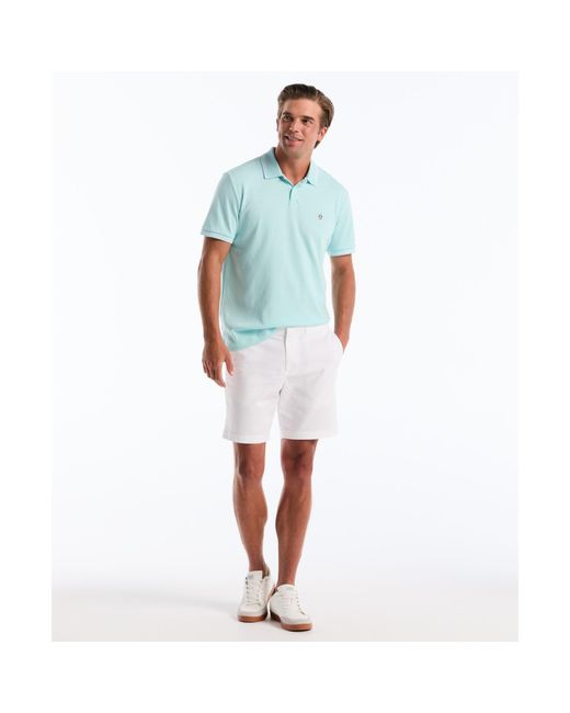 Original Penguin Blue Icons Tipped Polo Shirt In Plume for men