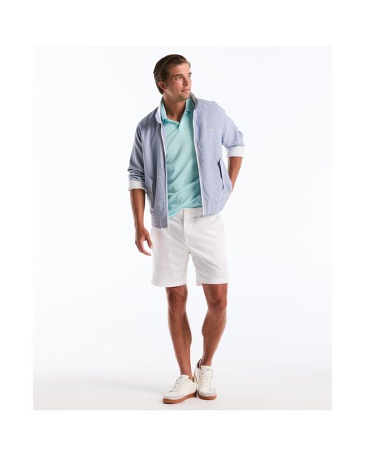 Original Penguin Blue Icons Tipped Polo Shirt In Plume for men