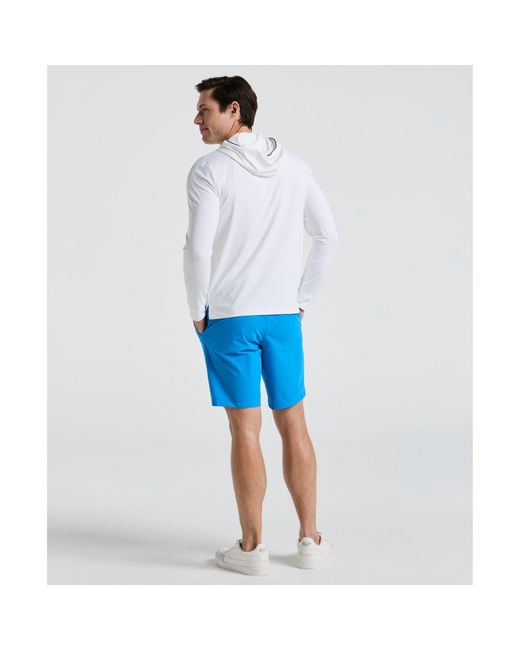 Original Penguin The Player 9" Golf Shorts In French Blue for men
