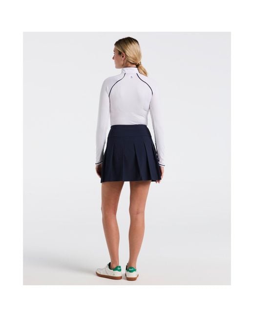 Original Penguin Blue Women's Pleated 17" Golf Skort In Black Iris for men