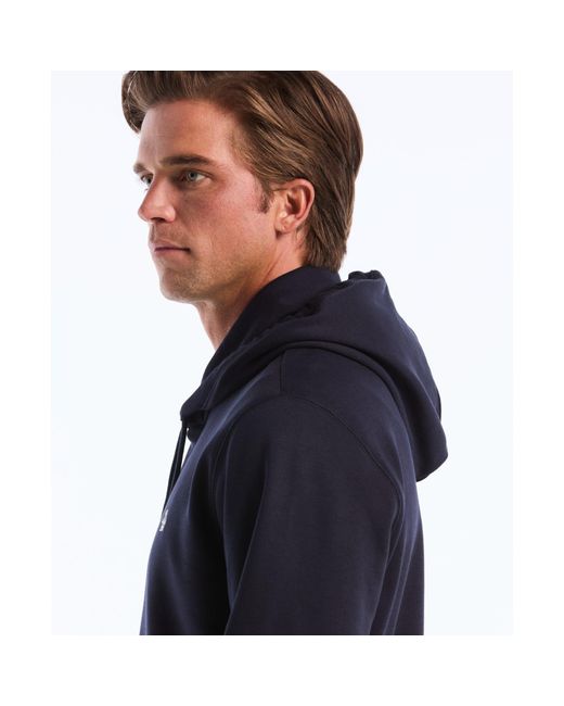 Original Penguin Blue Sticker Pete Hoodie In Dark Sapphire for men