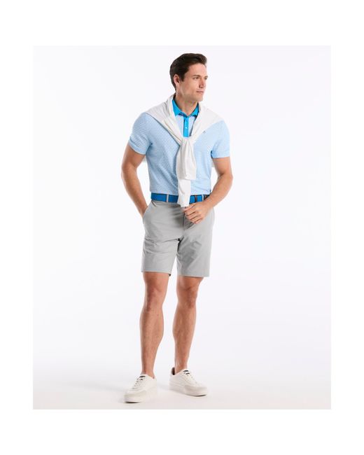 Original Penguin Pete's Tee Time Golf Polo In Malibu Blue for men