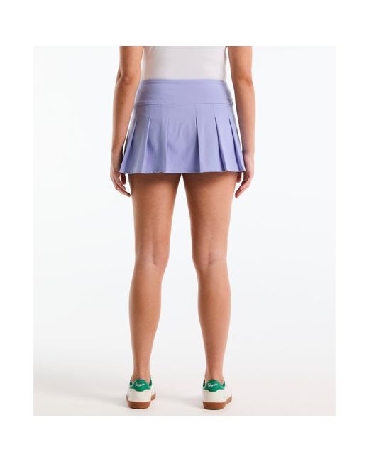 Original Penguin Blue Women's Pleated Tennis Skort In Pale Iris for men