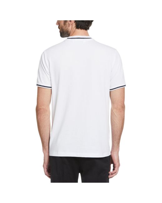 Original Penguin Icons Pique T-shirt In Bright White for men