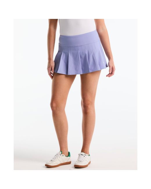 Original Penguin Blue Women's Pleated Tennis Skort In Pale Iris for men