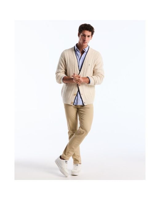 Original Penguin Oxford Shirt In Amparo Blue for men