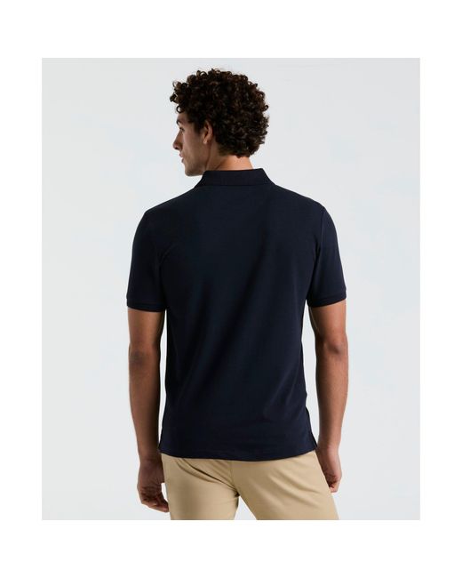 Original Penguin Blue Daddy Pique Polo Shirt In Dark Sapphire for men