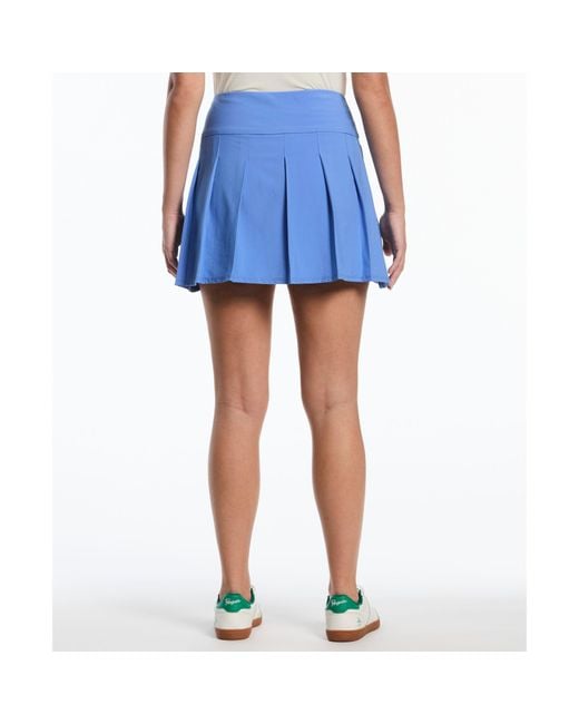 Original Penguin Blue Women's Pleated 17" Golf Skort In Ultramarine for men