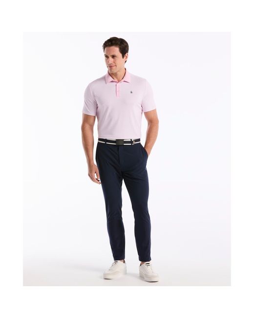 Original Penguin Purple Pete's Tee Time Golf Polo In Pirouette for men