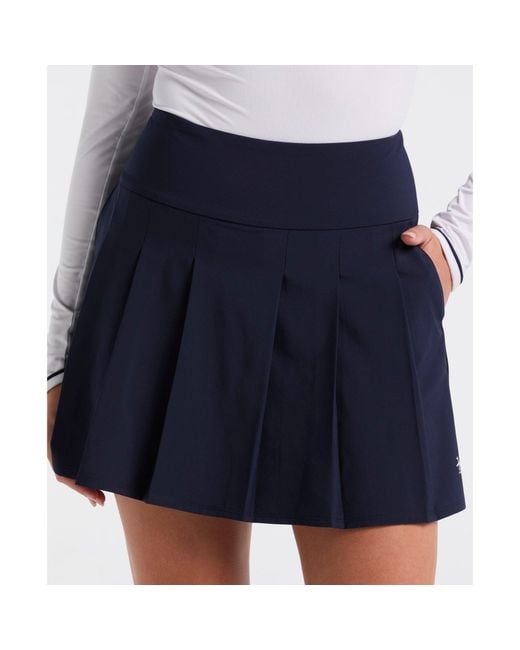 Original Penguin Blue Women's Pleated 17" Golf Skort In Black Iris for men