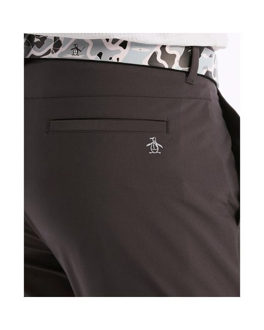 Original Penguin Multicolor Pete Performance Golf Jogger In Asphalt for men