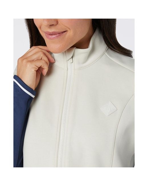 Original Penguin Blue Women's Midweight Golf Vest In Silver Birch Heather for men