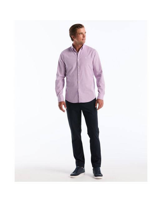 Original Penguin Purple Oxford Shirt In Lavendula for men
