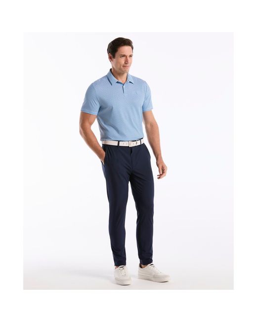 Original Penguin Blue Pete Performance Golf Jogger In Black Iris for men