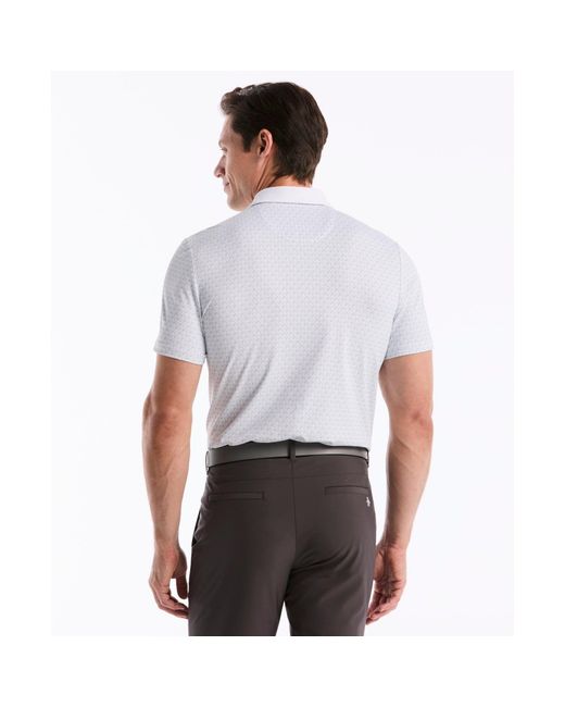 Original Penguin Blue Pete's Tee Time Golf Polo In Bright White for men