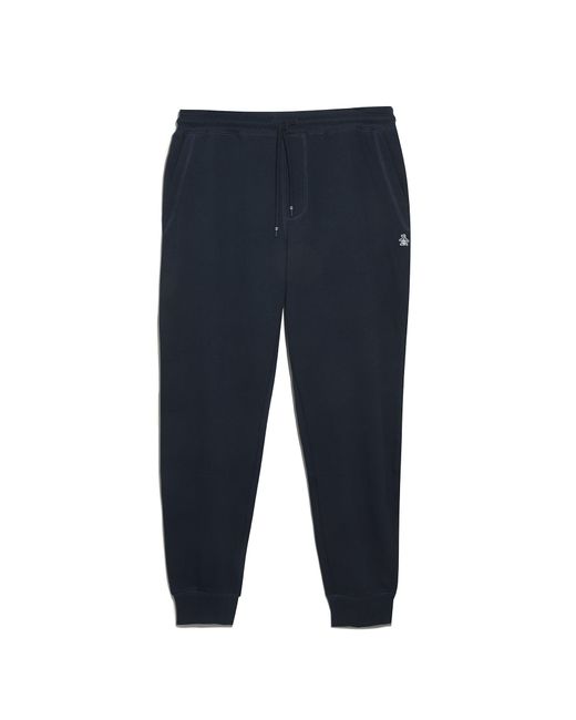 Original Penguin Blue Sticker Pete Fleece Joggers In Dark Sapphire for men