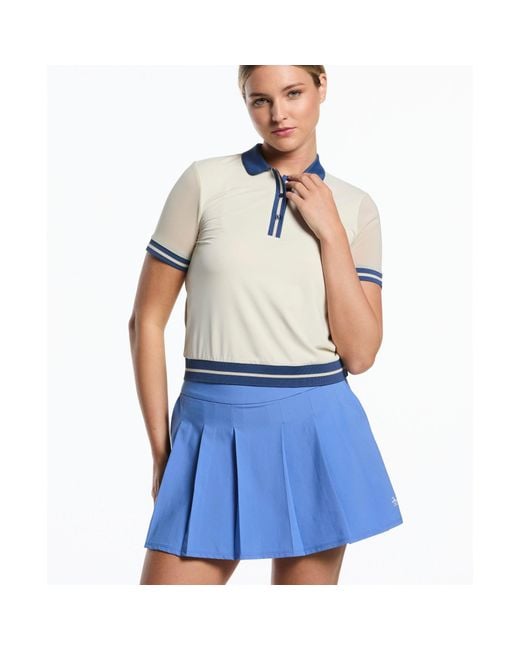 Original Penguin Blue Women's Pleated 17" Golf Skort In Ultramarine for men