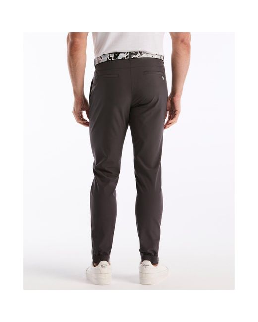 Original Penguin Multicolor Pete Performance Golf Jogger In Asphalt for men