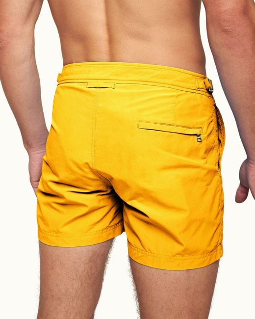 Orlebar Brown Yellow Shorter-length Swim Short for men