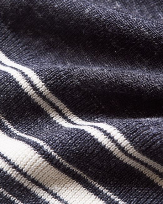 Orlebar Brown Blue Multi-stripe Tipping Merino-silk Polo Shirt, Knitted for men