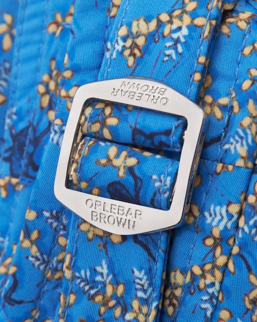 Orlebar Brown Blue Wonder Full Print Shorter-length Swim Shorts Woven for men