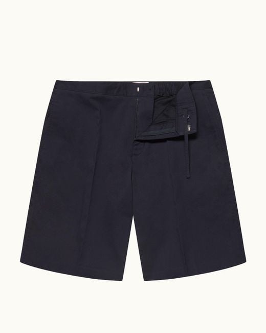 Orlebar Brown Blue Relaxed Fit Bermuda Shorts Woven for men
