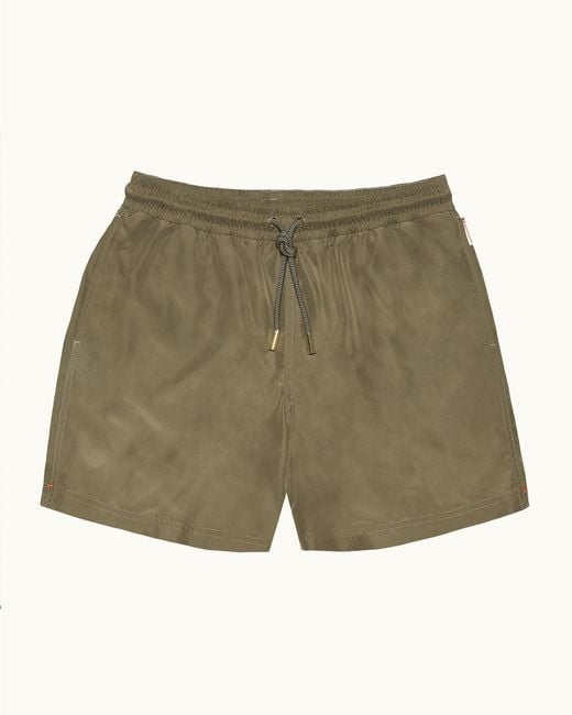 Orlebar Brown Green Relaxed Fit Swim Shorts for men