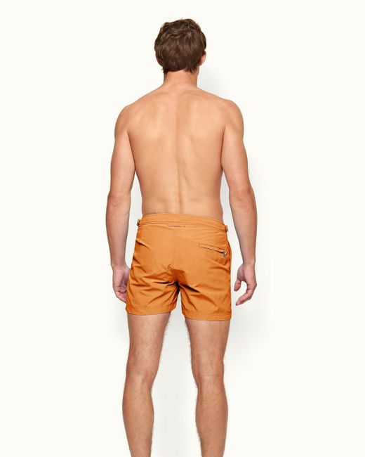 Orlebar Brown Orange Shorter-length Swim Short for men