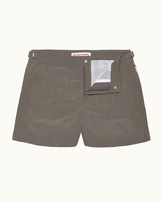 Orlebar Brown Gray Tailored Setter Swim Shorts for men