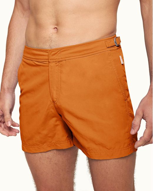 Orlebar Brown Orange Shorter-length Swim Short for men