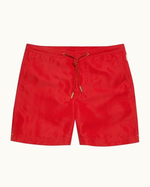 Orlebar Brown Luxury Drawcord Tailored Swim Shorts for men