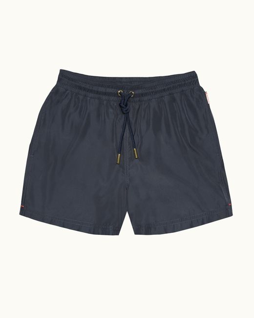 Orlebar Brown Blue Shorter Length Relaxed Fit Swim Shorts for men