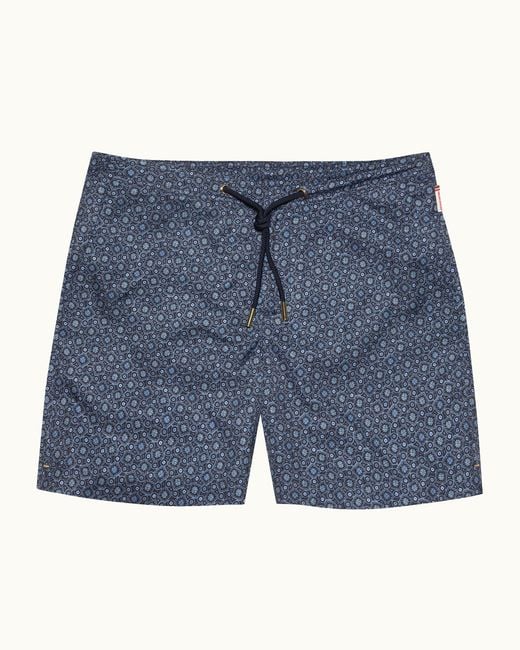 Orlebar Brown Blue Drawcord Swim Shorts for men