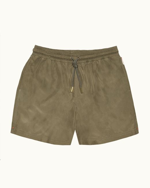 Orlebar Brown Green Relaxed Fit Swim Shorts for men