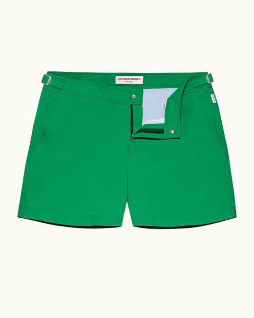 Orlebar Brown Green Shorter-length Swim Short for men