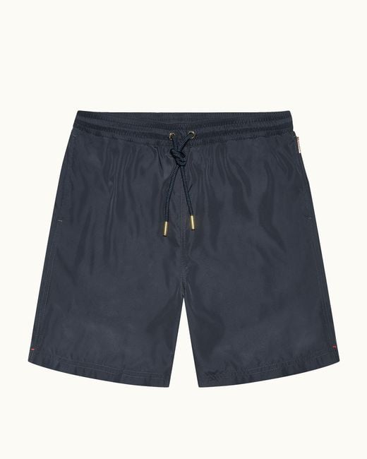 Orlebar Brown Blue Long Length Tailored Swim Shorts for men