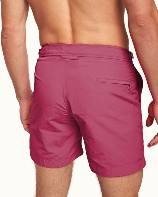 Orlebar Brown Pink Mid-length Swim Short for men
