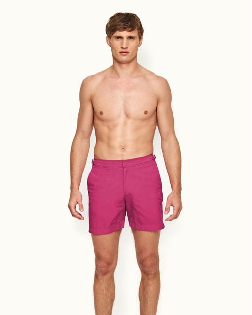 Orlebar Brown Pink Mid-length Swim Short for men