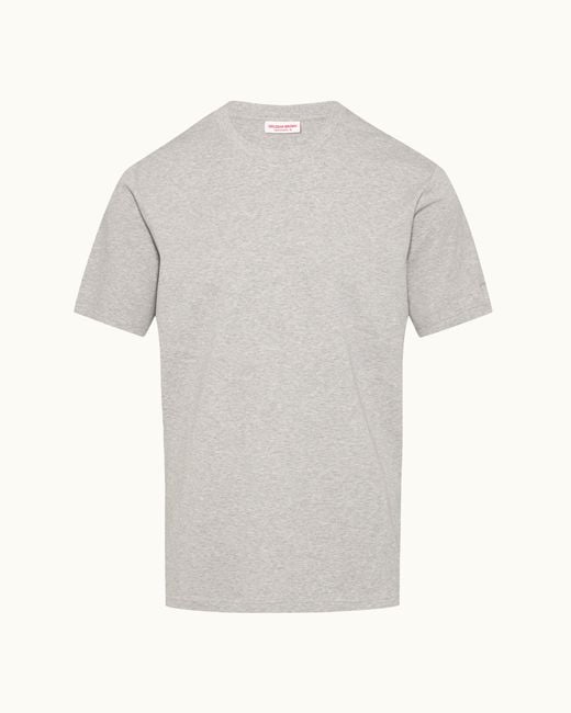 Orlebar Brown White Tailored Cotton T-Shirt for men