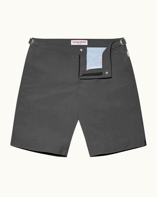 Orlebar Brown Gray Longer-length Swim Shorts for men