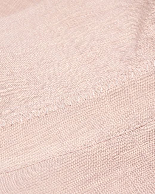 Orlebar Brown Pink Maitan Linen