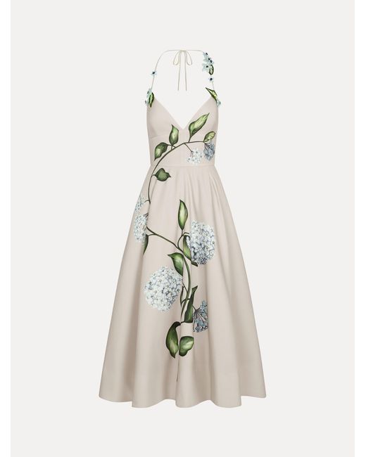 oscar de la renta dresses sale Long Sleeve Las Conchas Band Collar Shirt  The Territory Ahead