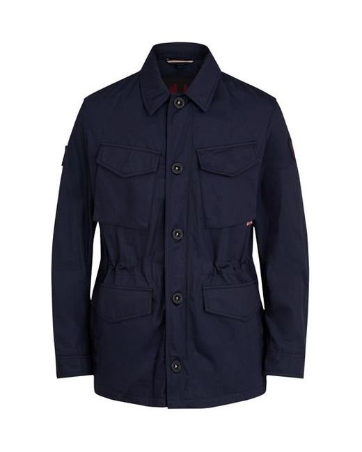 Belstaff Ac Portsmouth Jacket Dark in Blue for Men | Lyst