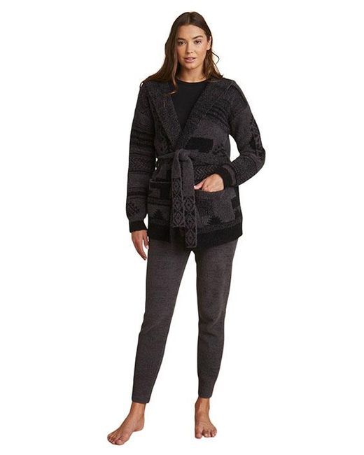 Barefoot Dreams Cozychic® Patchwork Cardigan Carbonblack Lyst