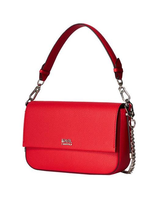 Karl Lagerfeld K/stone Shoulderbag 4 Red Fire Lyst UK